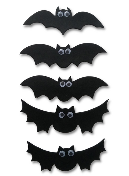 Five Black Bats