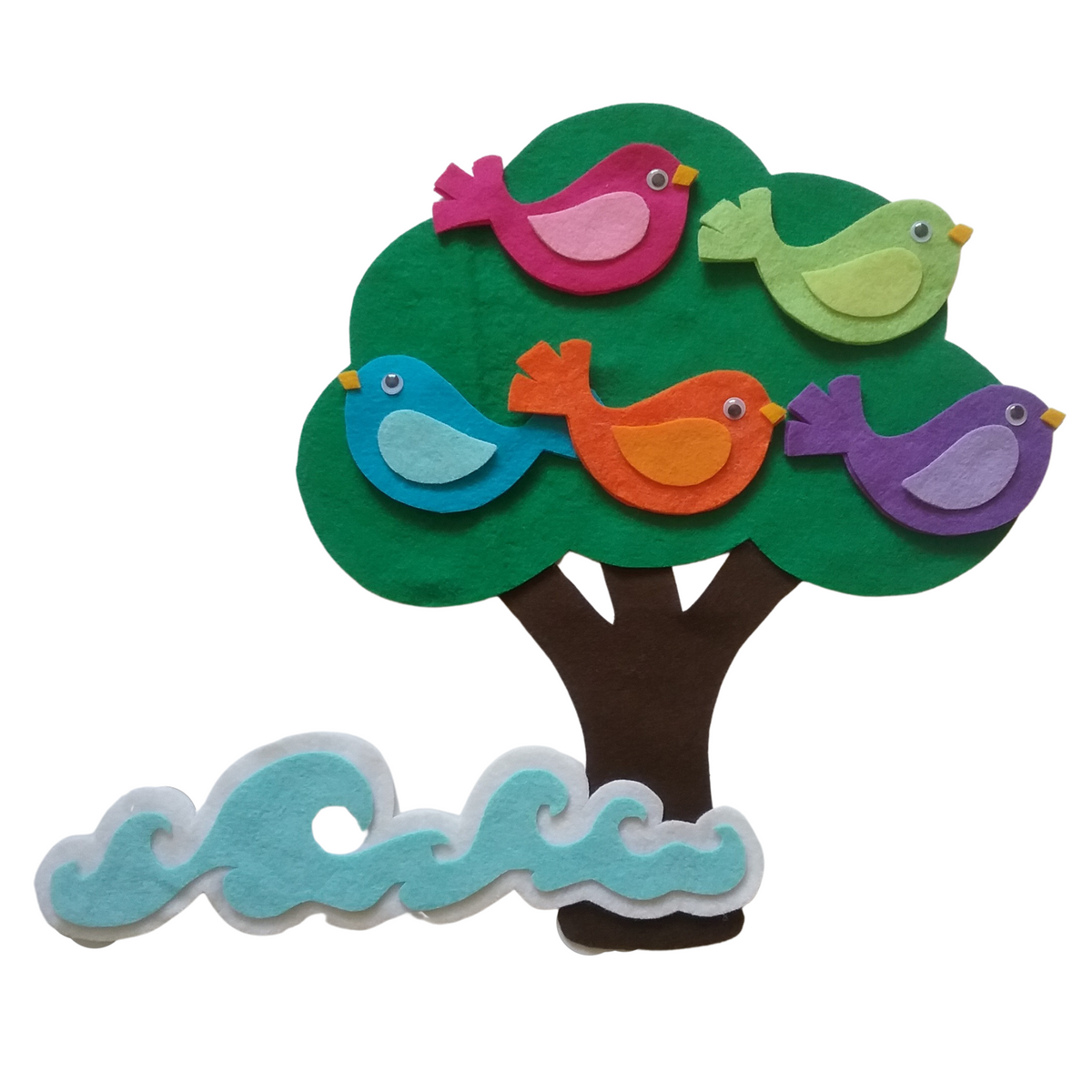 Five Little Birds Felt Board Magic