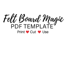 Load image into Gallery viewer, Five Little Rabbits Printable Template