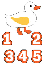 Load image into Gallery viewer, Five Little Ducks Went Out One Day Printable Template