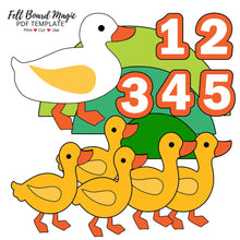 Load image into Gallery viewer, Five Little Ducks Went Out One Day Printable Template