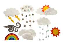 Load image into Gallery viewer, What's the Weather Felt Set Pattern