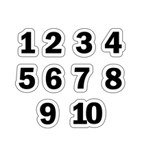 Load image into Gallery viewer, Numbers 1 to 10 Pattern