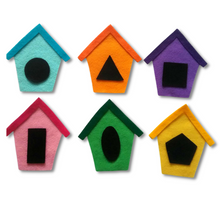 Load image into Gallery viewer, Felt Board Magic - Shape Houses for Birdie
