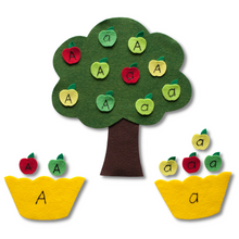 Load image into Gallery viewer, A is for Apple Felt Set Pattern
