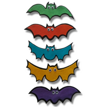 Load image into Gallery viewer, Felt Board Magic - Five Little Bats on a Dark Dark Night Felt Board Set
