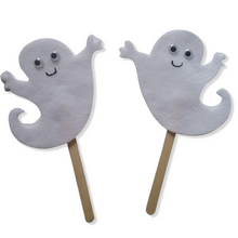 Load image into Gallery viewer, Two Little Ghosts Felt Set Pattern