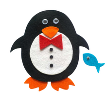 Load image into Gallery viewer, Who has the Fish? Felt Set Pattern