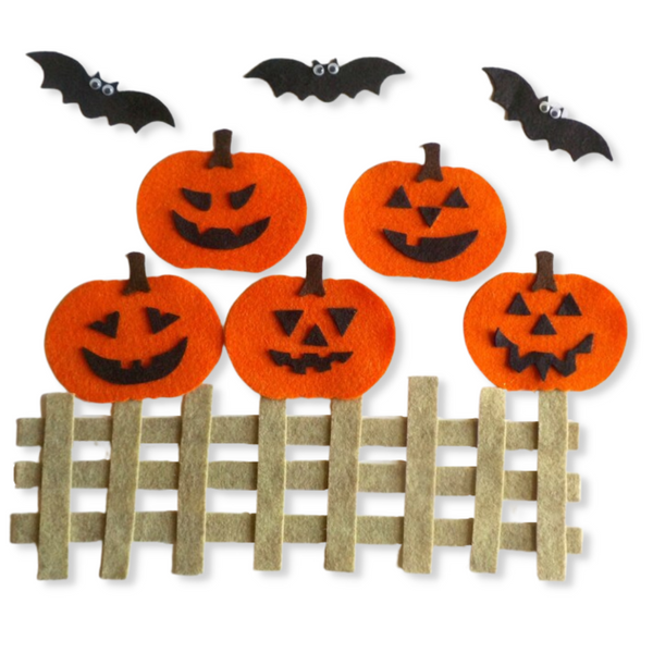 Five Little Jack O Lanterns