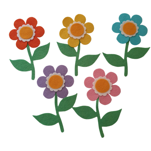 Five Little Flowers