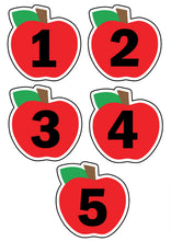 Load image into Gallery viewer, Apple Seed Counting Printable
