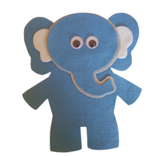 Load image into Gallery viewer, If Elephants Wore Pants PDF SVG Felt Set Pattern
