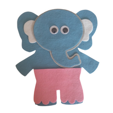 Load image into Gallery viewer, If Elephants Wore Pants PDF SVG Felt Set Pattern
