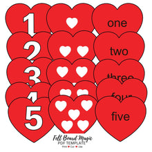 Load image into Gallery viewer, Valentine's Perfect Match Printable Template
