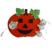 Load image into Gallery viewer, Felt Board Magic - Mouses Halloween House Felt Board Set
