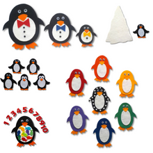 Load image into Gallery viewer, Penguins Felt Set Pattern Bundle
